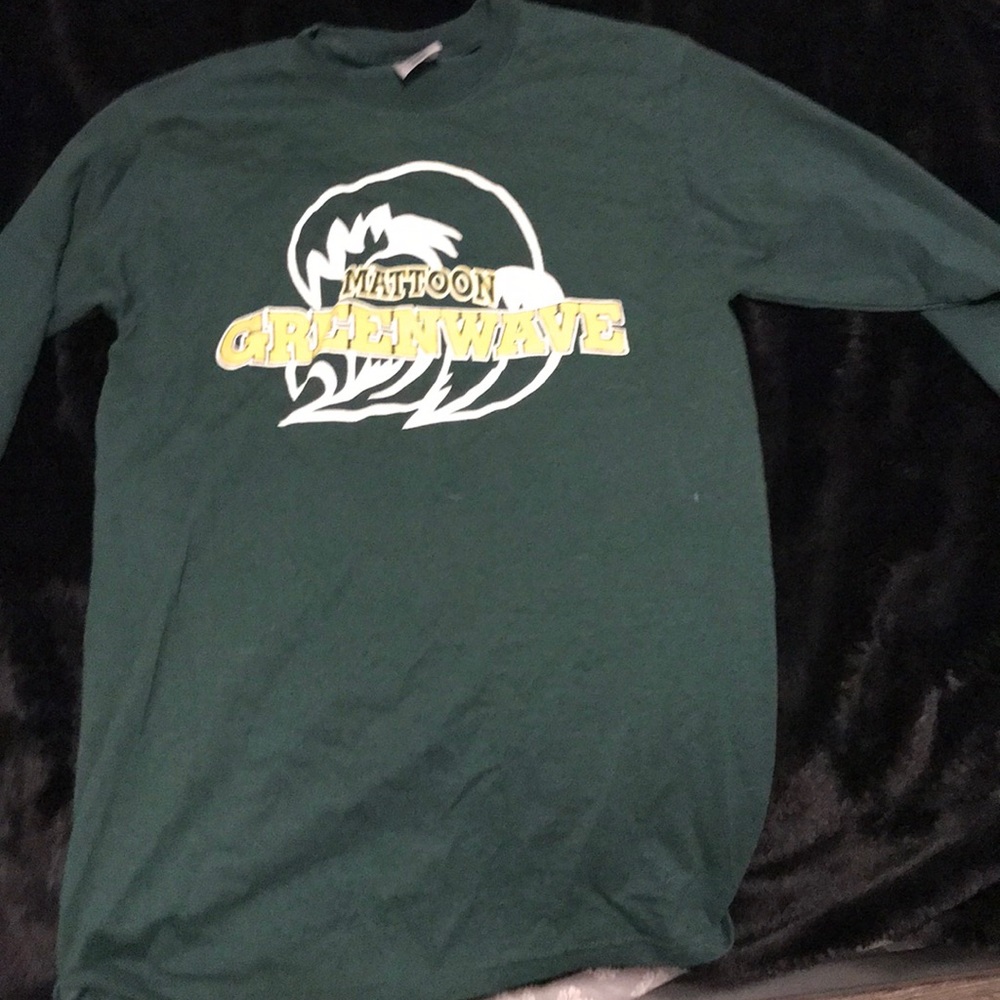 Mattoon green wave long sleeve shirt